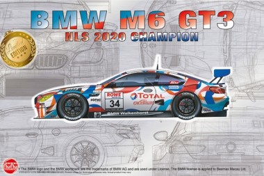Nunu Model Kit. PN24042 BMW M6 Gt3 2020 NLS winner  
