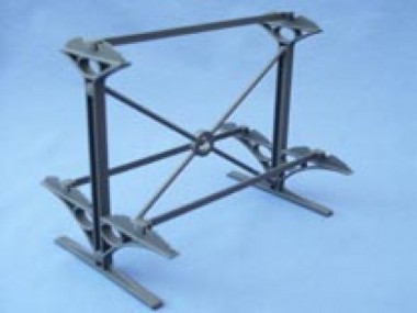 Gabriel 1021021 Tischständer für 3 Vitrinen anthrazit 