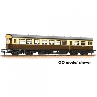 Graham Farish 374-614 GWR Hawksworth Auto-Trailer BR (WR) Choc 