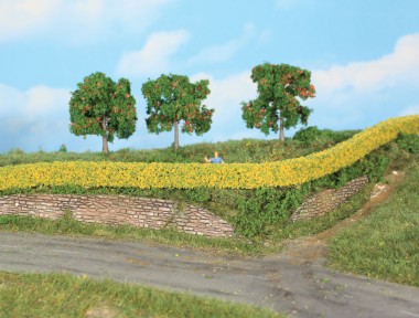 Heki 11810 2 flexible Forsythienhecken 14 x 7 mm,  