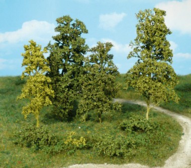 Heki 1672 15 Blätterbäume dunkelgrün 