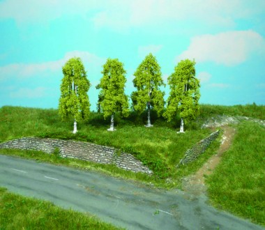 Heki 1722 4 Hängebirken 9 cm 