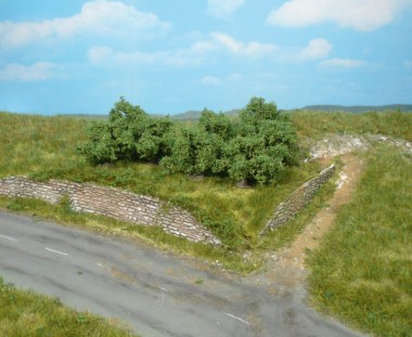 Heki 1735 4 Büsche 3 cm 