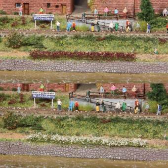 Heki 1815 10 Grasstreifen weiss/erika 