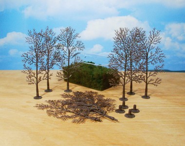 Heki 1971 Bastelpackung Bäume 