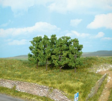 Heki 1999 6 Erlen zum Stecken 8 cm 