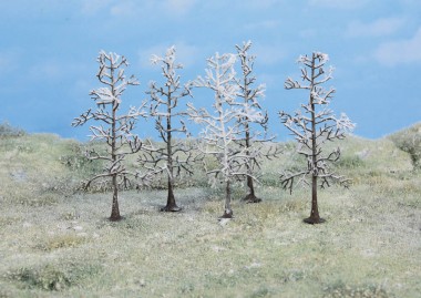 Heki 2105 Winterbäume 10 cm 5 St. 