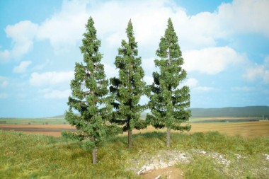 Heki 2126 3 Fichten 17 cm 