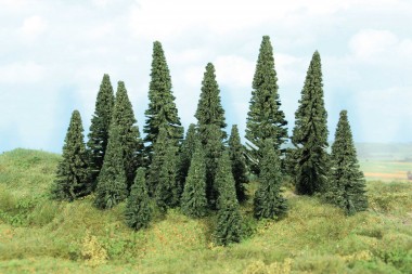 Heki 2195 100 Stecktannen 5 - 14 cm 