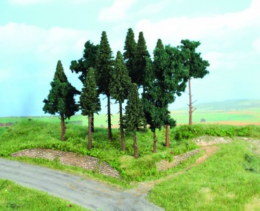 Heki 2264 14 Nadelbäume 10-17 cm  