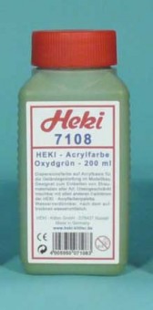 Heki 7108 Acrylfarbe Grün, 200 ml 