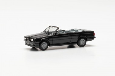 Herpa 012225-006 MiniKit: BMW 3er E30 Cabrio schwarz 
