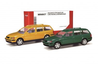 Herpa 012249-007 MiniKit: VW Passat Variant (B5) (2Stück) 