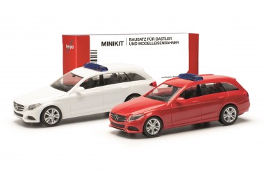 Herpa 013284-003 MiniKit: MB C-Klasse Kombi (2Stück) 
