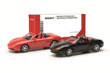 Herpa 013963 MiniKit: Porsche Boxster S (2Stück) 