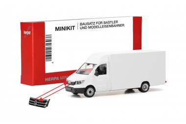 Herpa 014076 MiniKit MAN TGE/VW Crafter Paketverteilf 