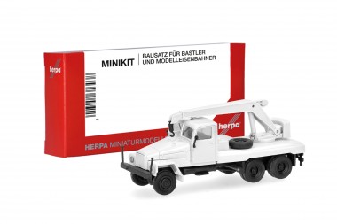 Herpa 014205 MiniKit: IFA G5 Kran-LKW (3a) weiß 