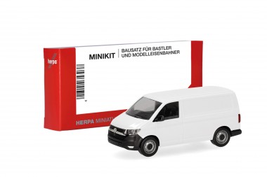 Herpa 014267 MiniKit: VW T6.1 Kasten weiß 