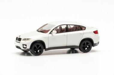 Herpa 024037-003 BMW X6, weiß Felgen schwarz 