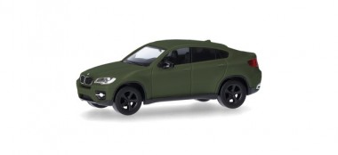 Herpa 024037-005 BMW X6 (E71) mattoliv 