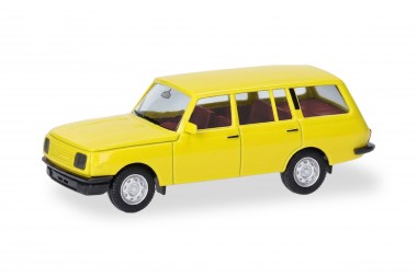 Herpa 024266-004 Wartburg 353 Tourist zitrusgelb (1985) 