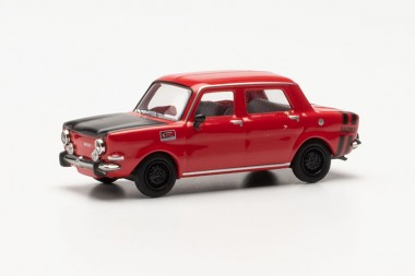 Herpa 024358-003 Simca Rallye II rot Felgen schwarz 