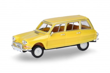 Herpa 027328-005 Citroen AMI 6 Break zinkgelb 