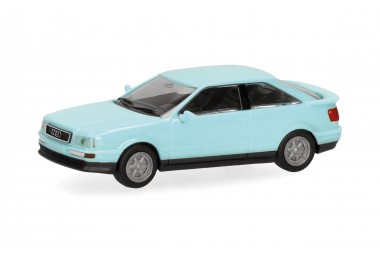 Herpa 029018 Basic: Audi 90 Coupe gulfblau 
