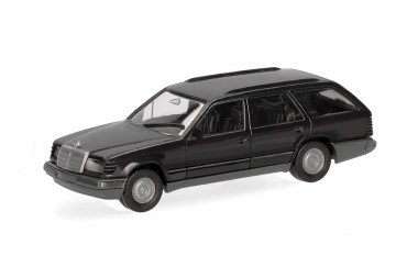 Herpa 029049 Basic: MB E-Klasse T-Modell schwarz 