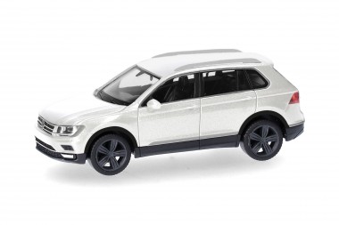 Herpa 038607-008 VW Tiguan oryxwhite 
