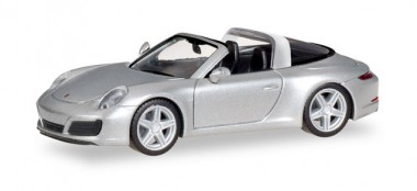 Herpa 038904 Porsche 911 Targa 4S rhodiumsilber 