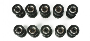 Herpa 052580 Lkw Lenk-/Zwillingsreifen SZM chrom/sch. 