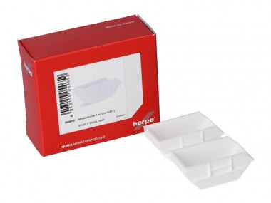 Herpa 054652 Absetzmulde 7m³ für AK12 weiß (2) 