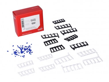 Herpa 054836 Zubehör: 80 Signallichter blautransparen 