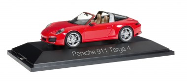 Herpa 071147 Porsche 911 Targa 4 indischrot  