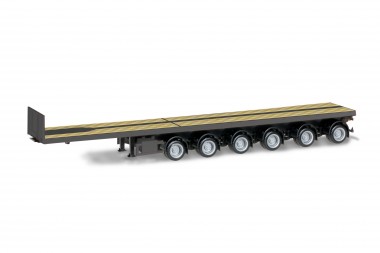 Herpa 076715-005 Nooteboom Ballasttrailer (6a) grau 