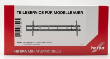 Herpa 085694 Wechselrahmen für Volumenhängerzug 7,82 