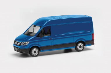 Herpa 092982-003 VW Crafter Kasten HD ultramarinblau 