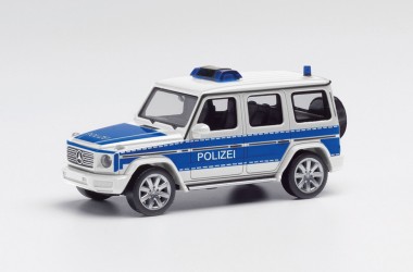 Herpa 097222 MB G-Klasse Polizei Brandenburg Land 