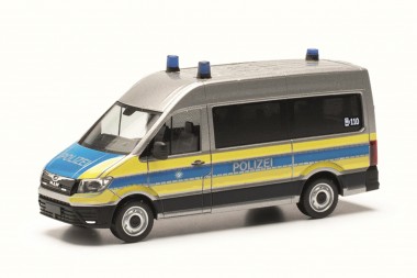 Herpa 097796 MAN TGE Bus HD Polizei Bayern 