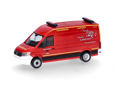Herpa 098236 VW Crafter Kasten HD FFW Laatzen 