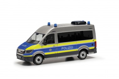 Herpa 098526 MAN TGE Bus HD Mobile Wache Polizei 