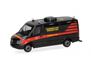 Herpa 098717 MB Sprinter Kasten FD Tierrettung Essen 