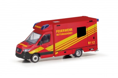 Herpa 098755 MB Sprinter Fahrtec-RTW FW 