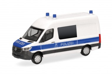 Herpa 098786 MB Sprinter Halbbus HD Polizei NRW 