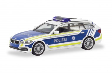 Herpa 098878 BMW 5er touring (G31) Polizei Bayern 