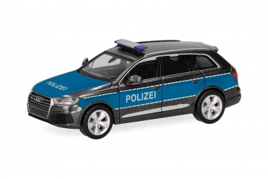 Herpa 098946 Audi Q7 Polizei 