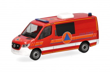 Herpa 099059 MB Sprinter Halbbus FD Zivilschutz 