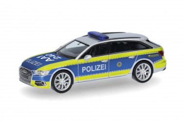 Herpa 099271 Audi A6 Avant Polizei Baden-Württemberg 