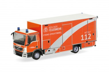 Herpa 099288 MAN TGL Euro 6c Koffer-LKW FW Berlin 